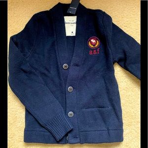 Abercrombie kids classic cardigan